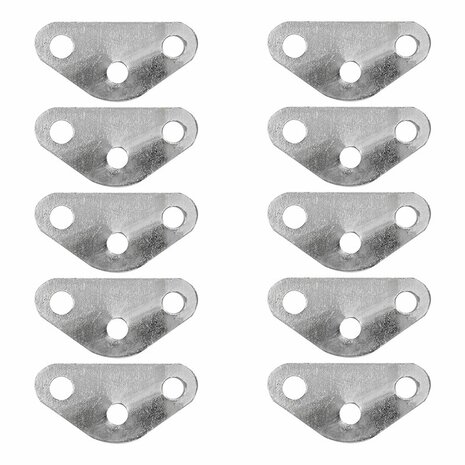 Guy line tensioner triangle 10 pieces