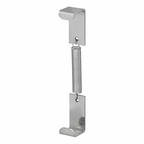 License plate clamp with spring - set of 4