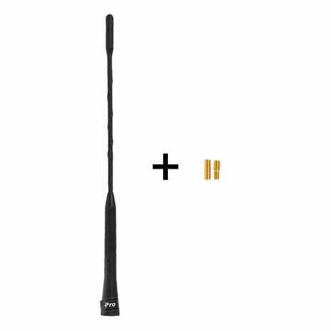 Car antenna 23cm incl. M5 M6 adapters