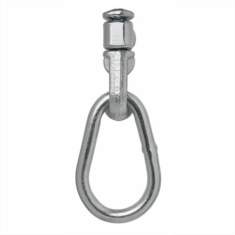 Stud fitting double with ring