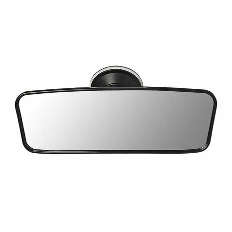 Rear-view mirror 180x62mm with suction cup