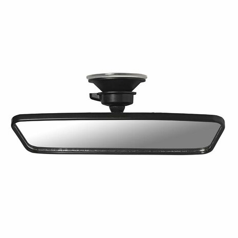 Rear-view mirror 180x62mm with suction cup