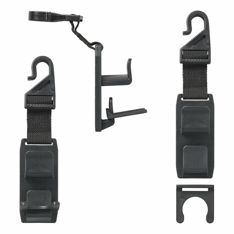 Headrest hanger heavy duty - set of 2