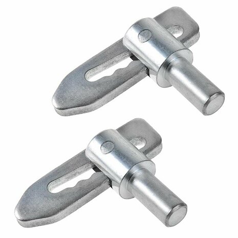 Fall lock weldable 2 pieces