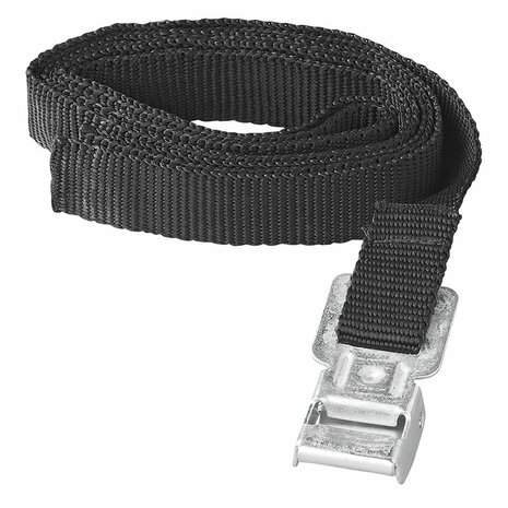 Binding straps with metal buckle 1.8-150 cm - set of 2