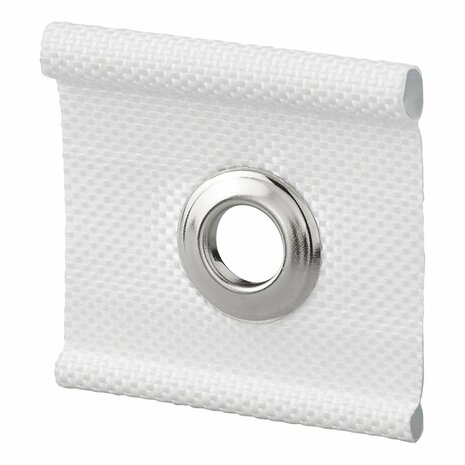 Hanger with eye for tent rail 5/6mm and 7/8mm - set of 6 pieces