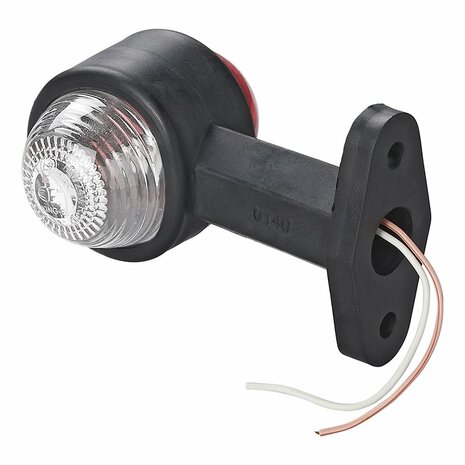 Width light red/white 120mm straight