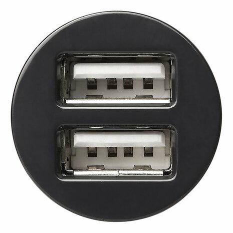 USB charger mini 2-way type A 12V/24V 3100mA