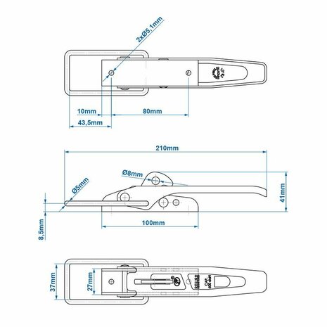 Tension lock SPP ZB-01