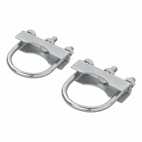 U-bracket round 60/70mm for nose wheel clamp - set of 2 pieces