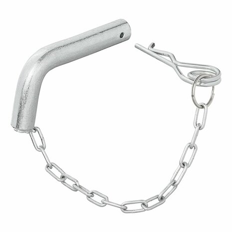 Lock pin with locking pin and chain for support leg 341522