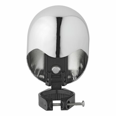 Tow bar cap chrome metal foldable