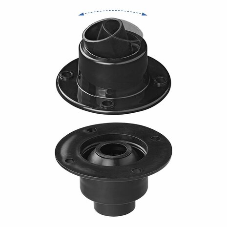 Feet for table legs steps rotatable - set of 4 pieces