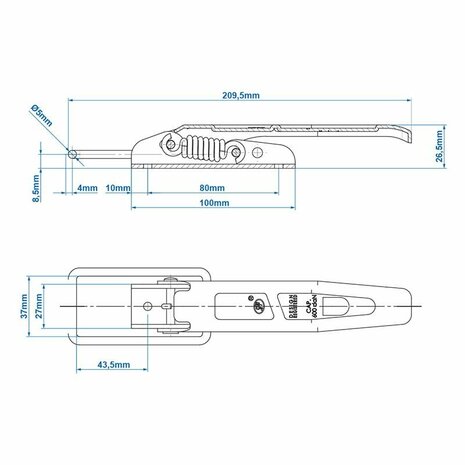 Tension lock SPP ZB-01C