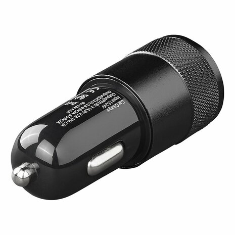 USB fast charger type A + C 2-way 12/24V 3100mA