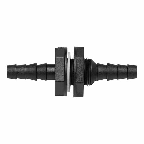 Straight water tank feed-through with 10x12mm grommets