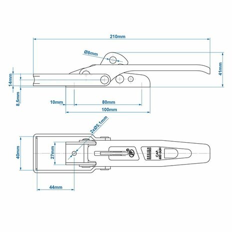 Tension lock SPP ZB-01A