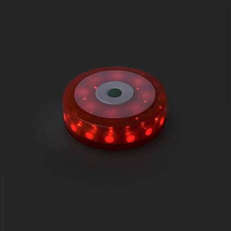 Warning disk 16+8LED orange