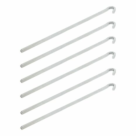 Rotspen 30cm metal square 6 pieces in polybag