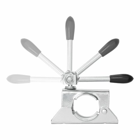 Clamp 48mm with tilting spindle for nose wheel