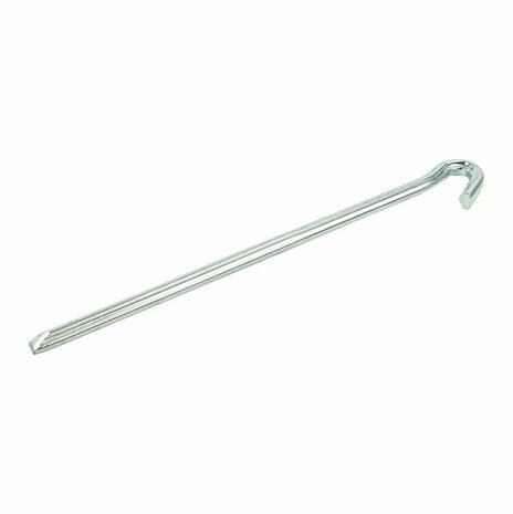 Rock pin 30cm metal triangular 6 pieces in polybag