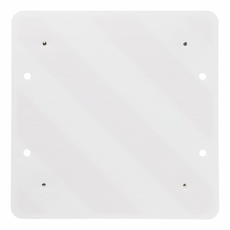 Plastic marker board 50 x 50cm with reflectors