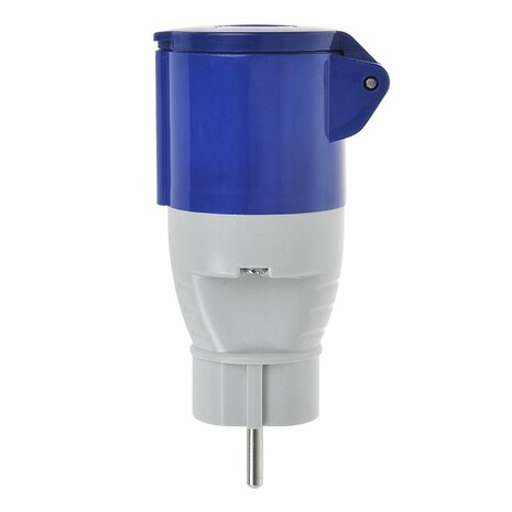 Adapter plug from Schuko to CEE