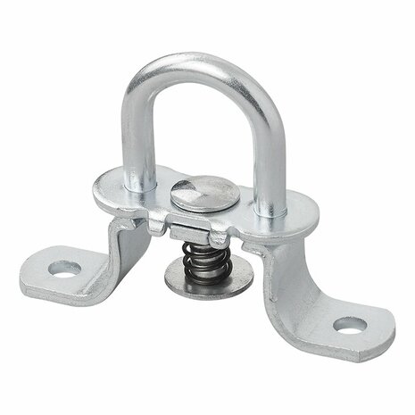 Round eyelet with spring 27mm 4 pieces
