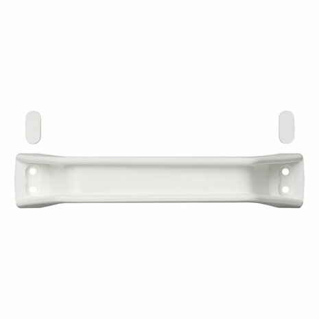 Manoeuvring handle white - set of 2 pieces