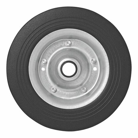 Nose wheel tire rim metal with rubber tire 200x50mm