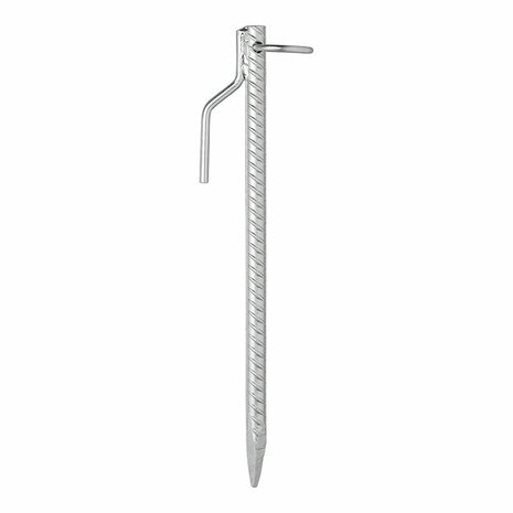 Ground peg 41cm with hook and ring