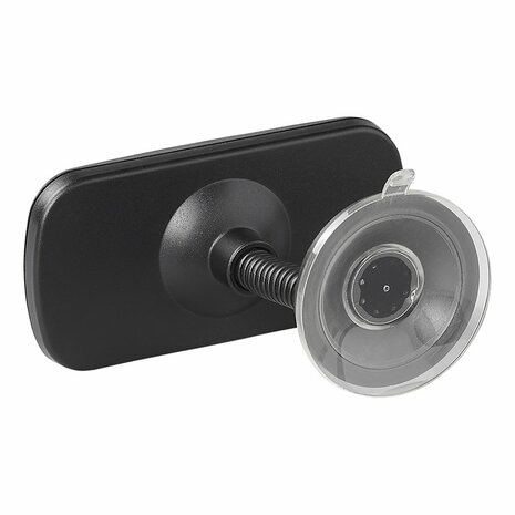 Panorama rear-view mirror with flex arm 4 cm and suction cup