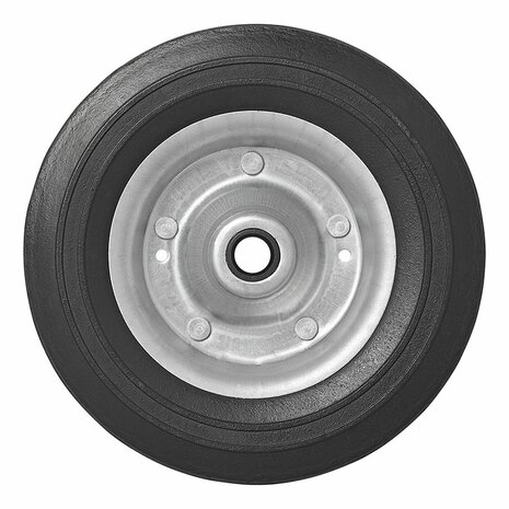 Nose wheel tire rim metal with rubber tire 200x60mm