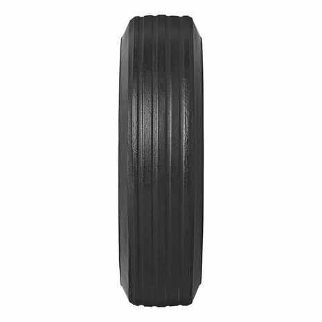 Nose wheel tire rim metal with rubber tire 200x60mm
