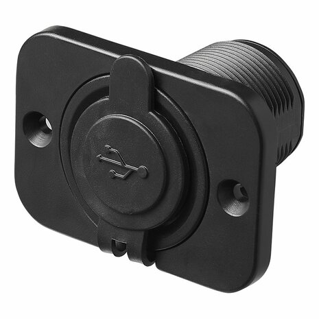 USB flush-mounted socket double type A 3100mA 12V/24V