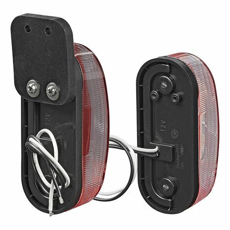 Width light LED red/white left