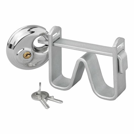 Coupling lock bracket model with discus lock