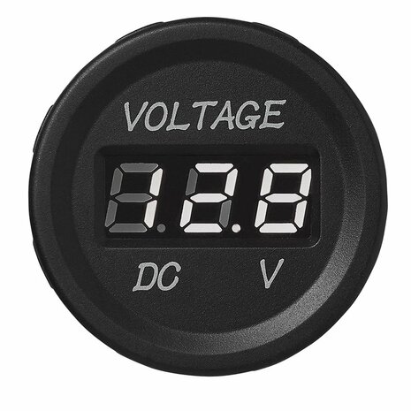 Voltmeter digital built-in 6-30V
