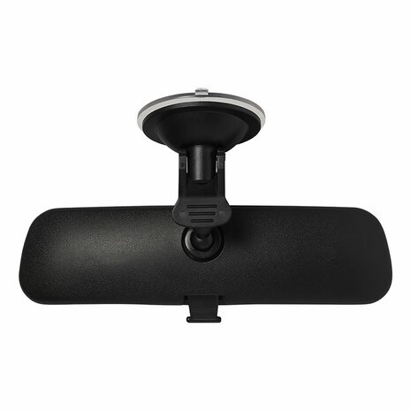 Rear-view mirror 212x56mm with suction cup