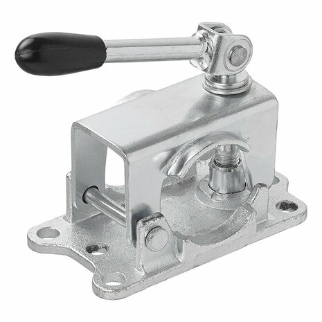 Clamp 48mm cast iron with tilting lever for jockey wheel