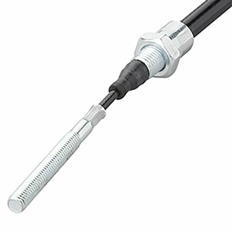 Brake cable 1630/1840mm bush dia 22mm suitable for Knott/Schlegl/Nieper/Avonride/BPW