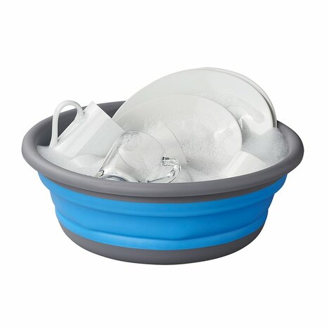Foldable washing-up bowl round 9L