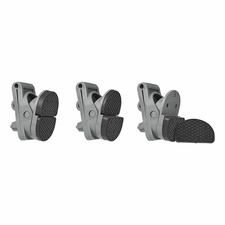 Awning clips rotary lock - set of 3