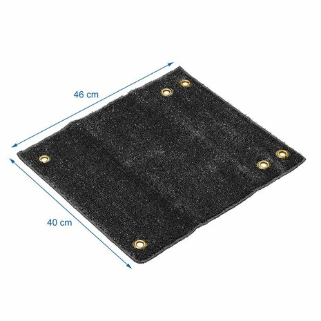Black step mat