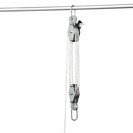 Hand winch with 20M nylon rope