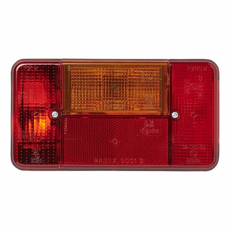 Rear light 5 functions 194x104mm left