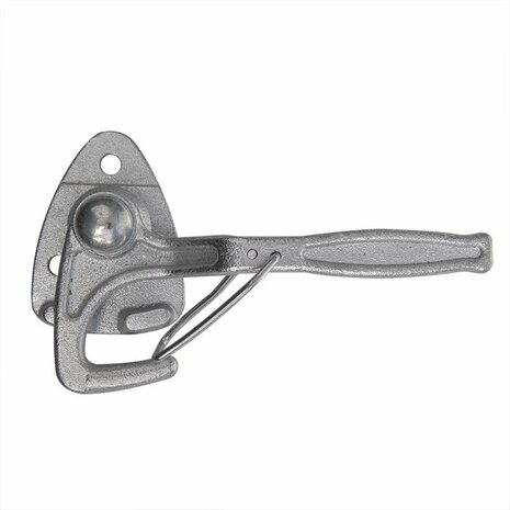 Flap hook no. 0 right 140mm with screw-on eye