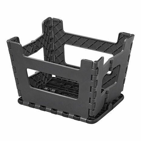 Step S with anti-slip plastic 29 x 21.5 x 22 cm foldable