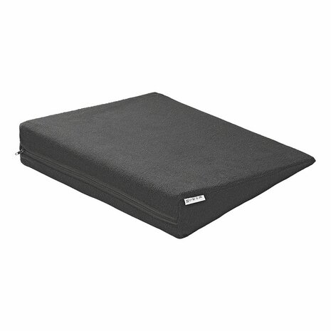 Wedge-shaped seat cushion