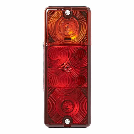 Rear light 4 functions 210x83mm